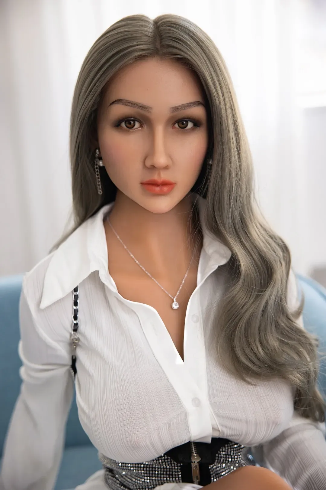 ELdoll | Jessie- 5ft 2 /158cm Medium Breast With Brown Hair Realistic Sex Doll (5 Size) view 7