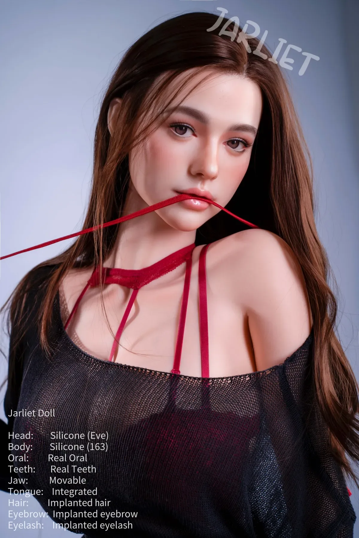 Jarliet |Manya-5ft 4/163cm Real Oral Moveable Jaw Silicone Sex Doll