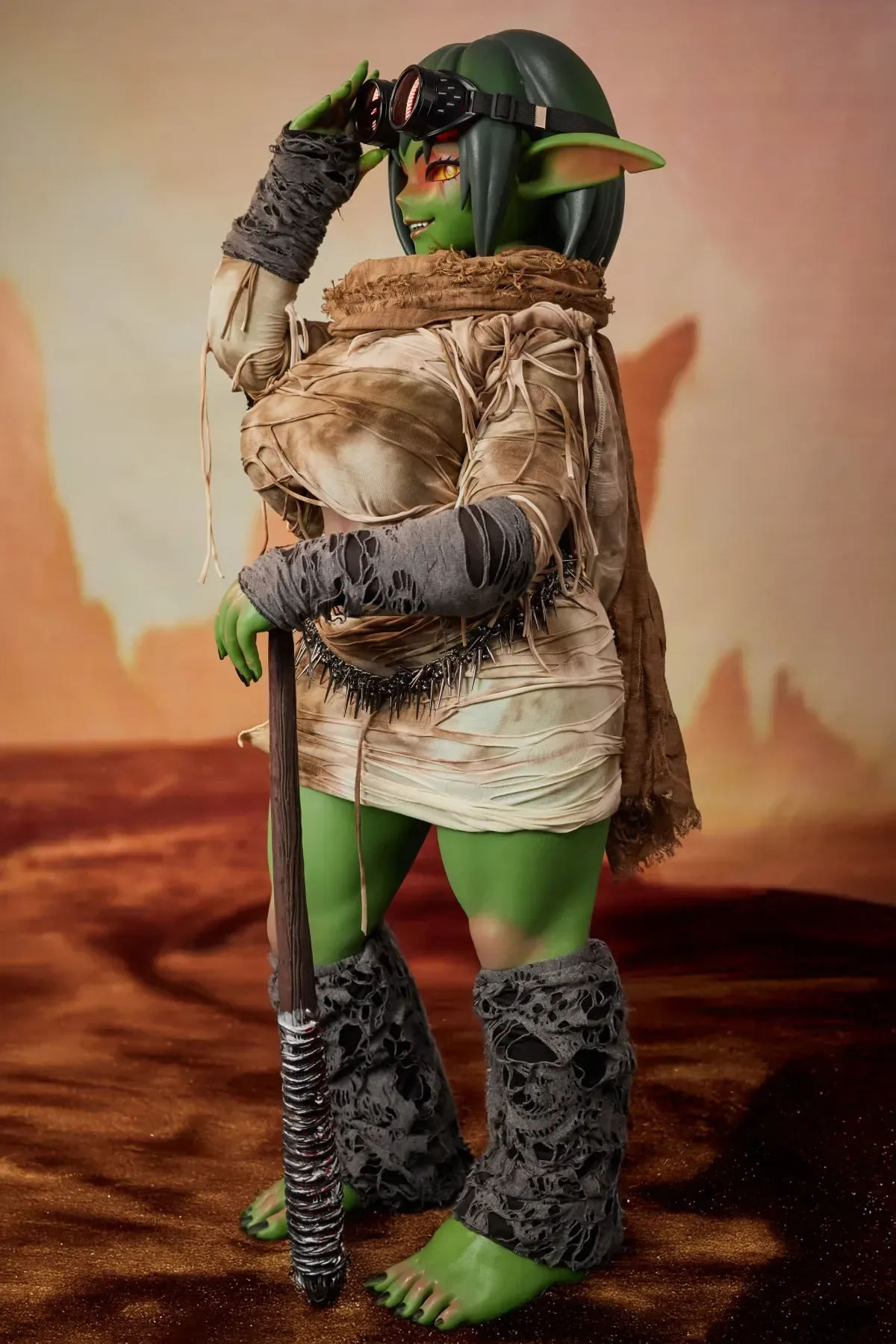 Climax | Braza - ULW Series BBW Goblin Girl Fantasy Silicone Sex Doll view 7