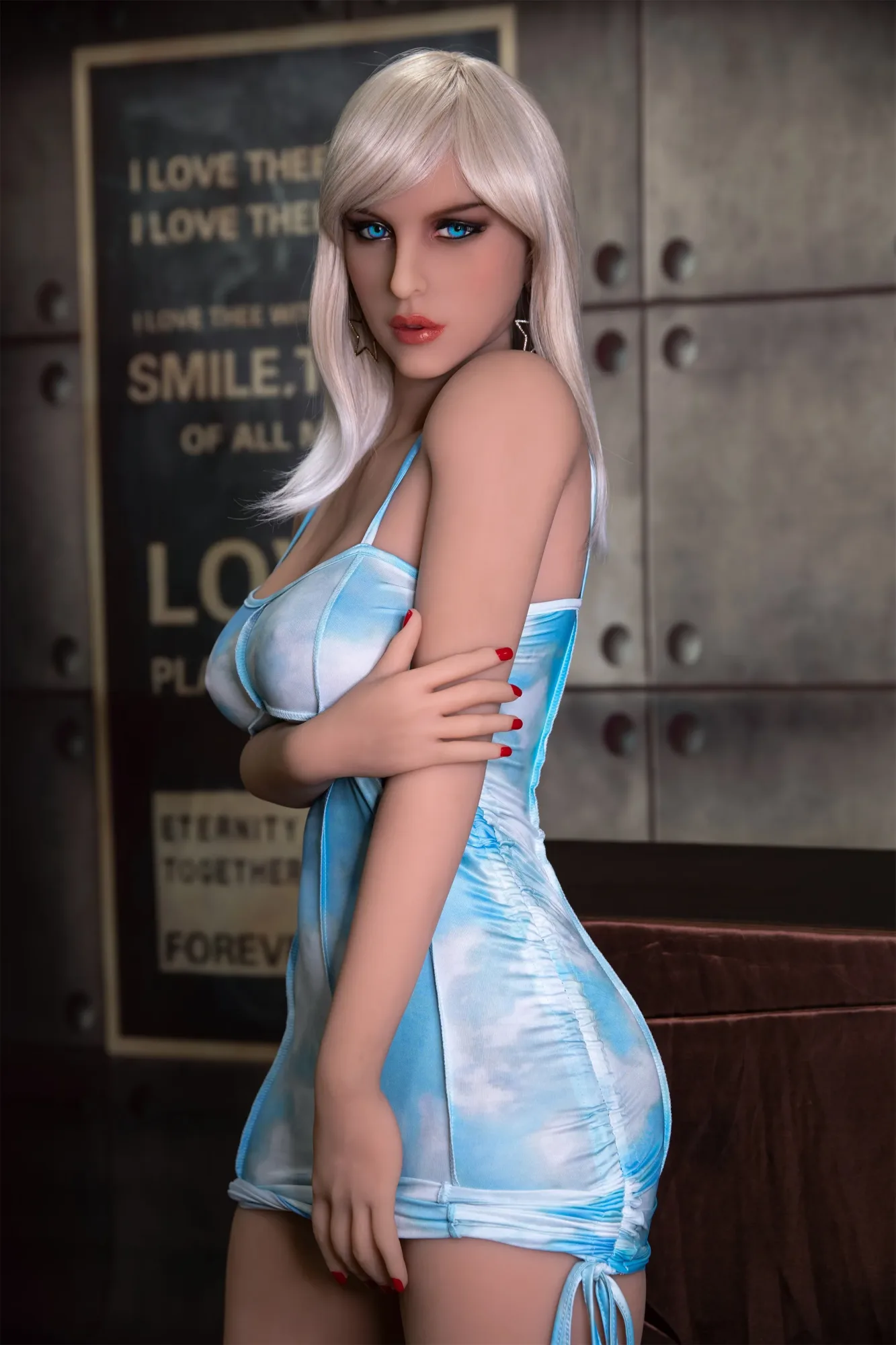 6YE | Gracelynn - 5ft4/163cm Silver Hair Star Sex Doll view 4