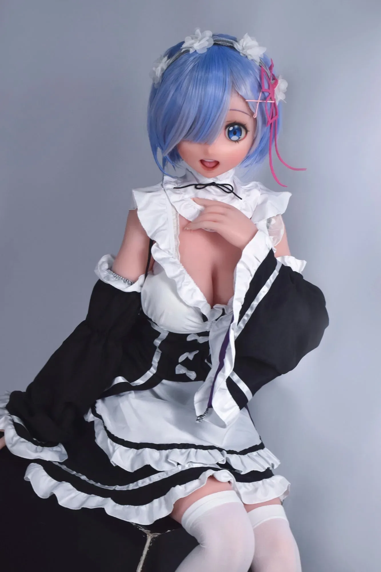 Elsa Babe | Rem - 4ft10 / 148cm Maid-Style Silicone Anime Sex Doll view 5