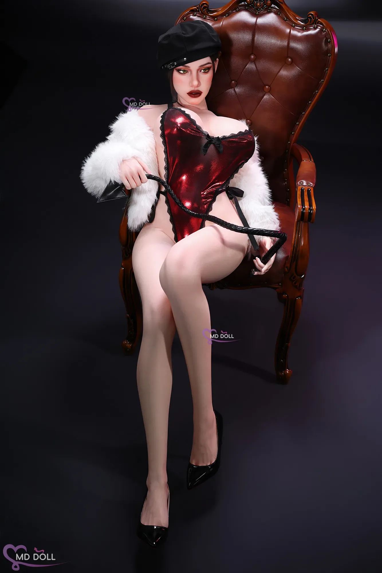 MD Doll | Leona - 161cm/5ft 3 H-Cup BBW Realistic Silicone Sex Doll view 7