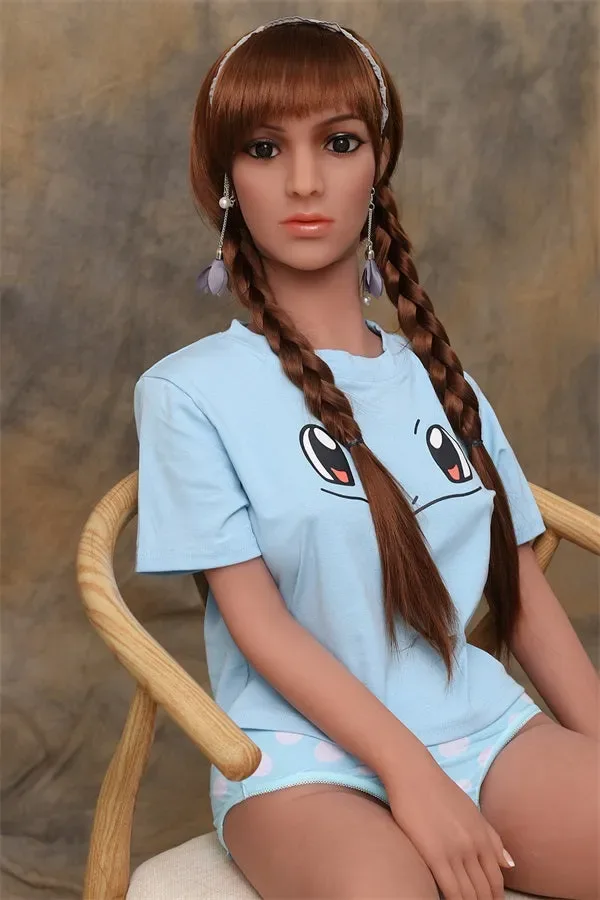 SY | Stacy - 4ft7(140cm) Pretty TPE Sex Doll With Long Twist Braids view 1