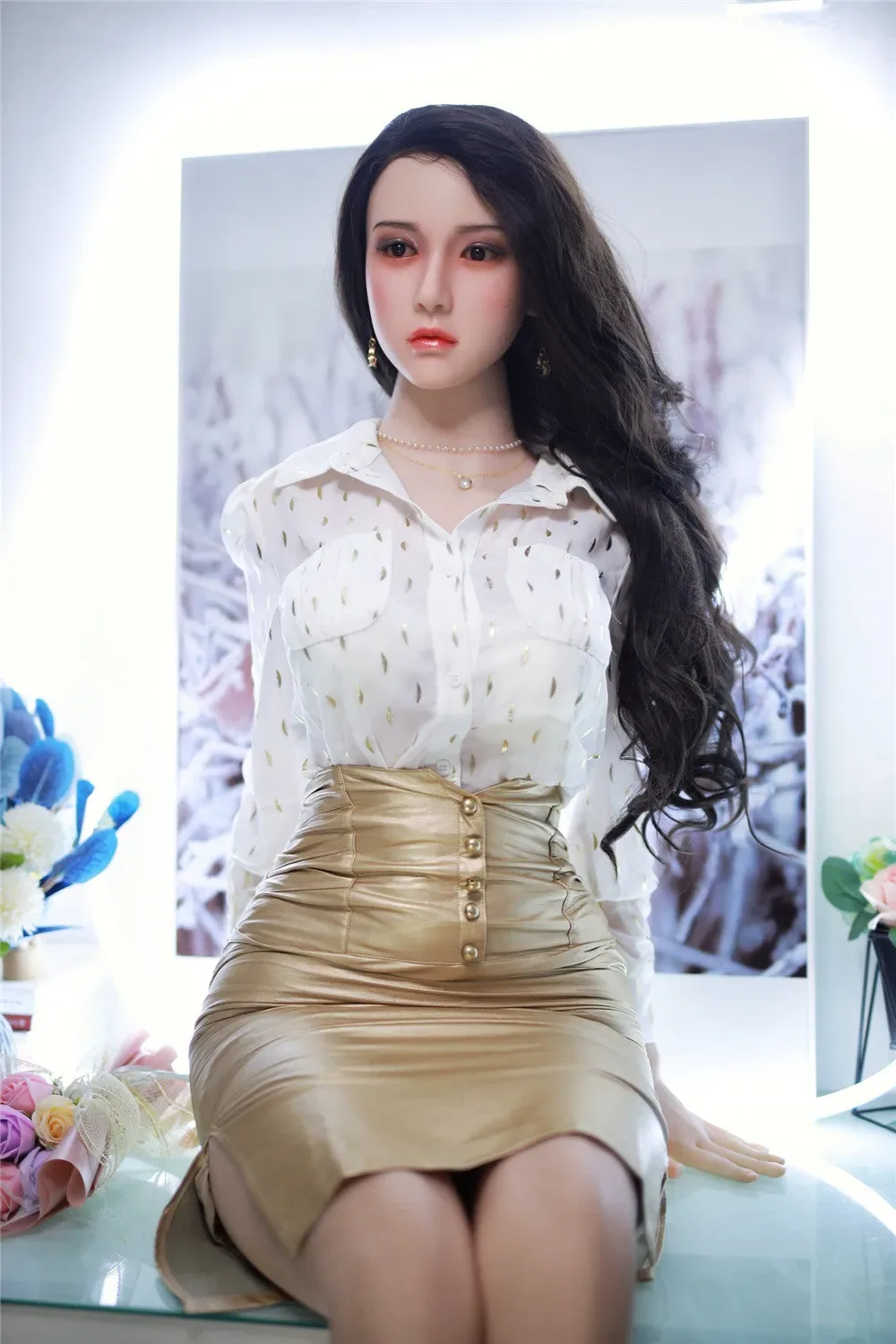 JY | Gorio-5ft 6/168cm Big Breasts Silicone Head Sex Doll
