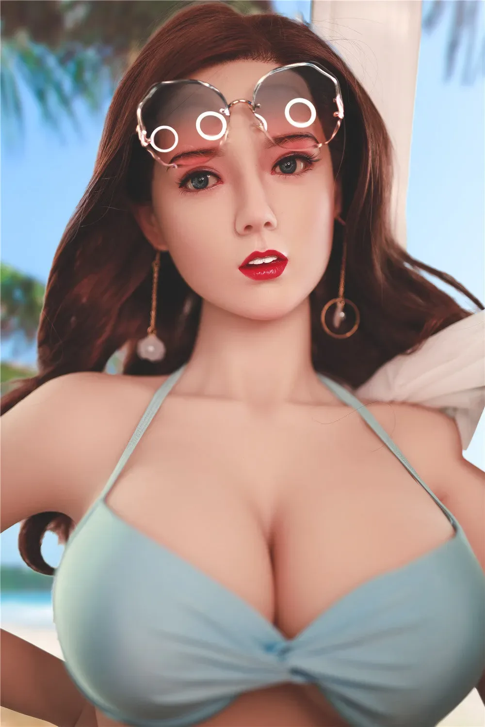JY | Dili-5ft 5/164cm Big Breasts Silicone Head Sex Doll view 3