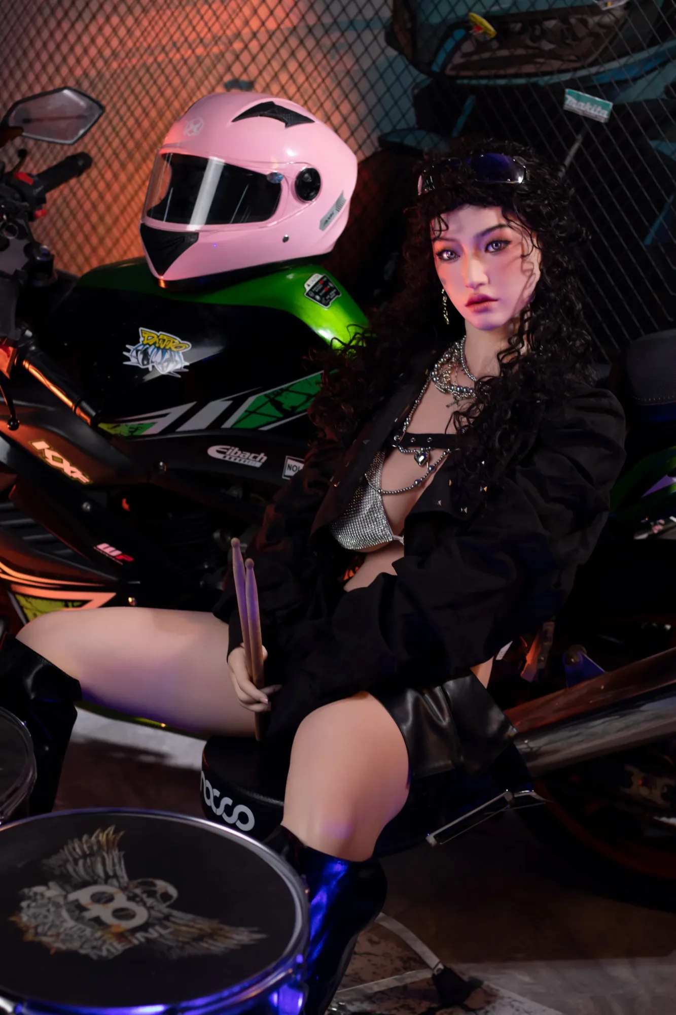 Orange In丨Sloane - 5ft 3/160cm ROS Cyber-Vagabond Silicone Sex Doll view 4