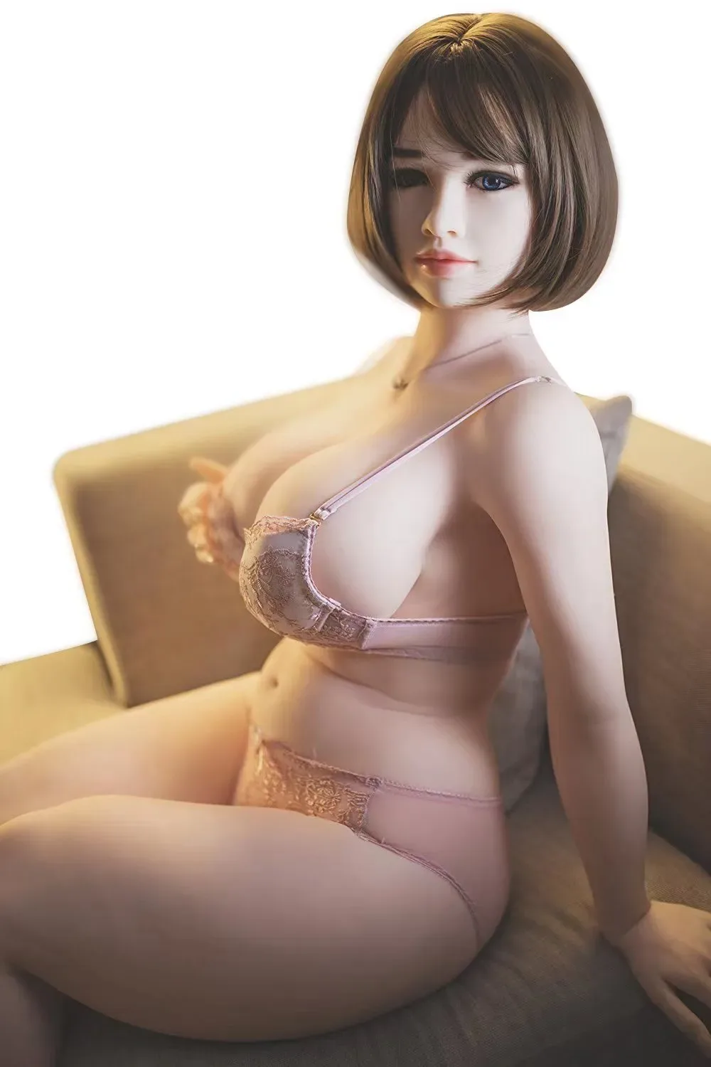 SY | Amaris - 5ft4 (162cm) Hot Chubby Realistic Curvy Sex Doll view 3