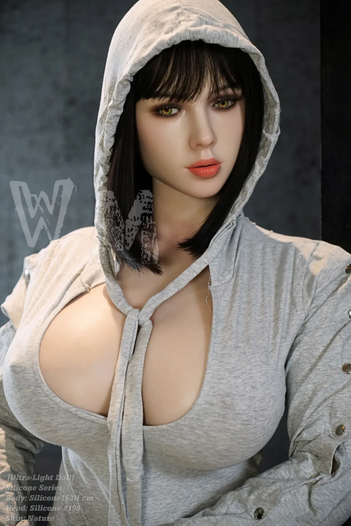 WM | Jasmine - 5ft 4/163cm BBW H-Cup Realistic Silicone Sex Doll view 8