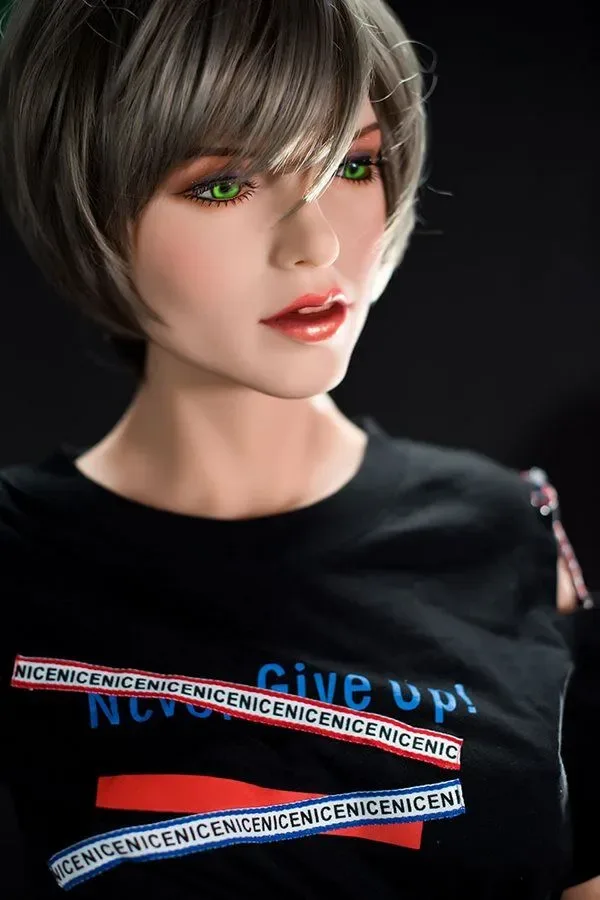 6YE | Nyomi - 5ft3/160cm Fox Eyes Short Hair Sex Doll view 7