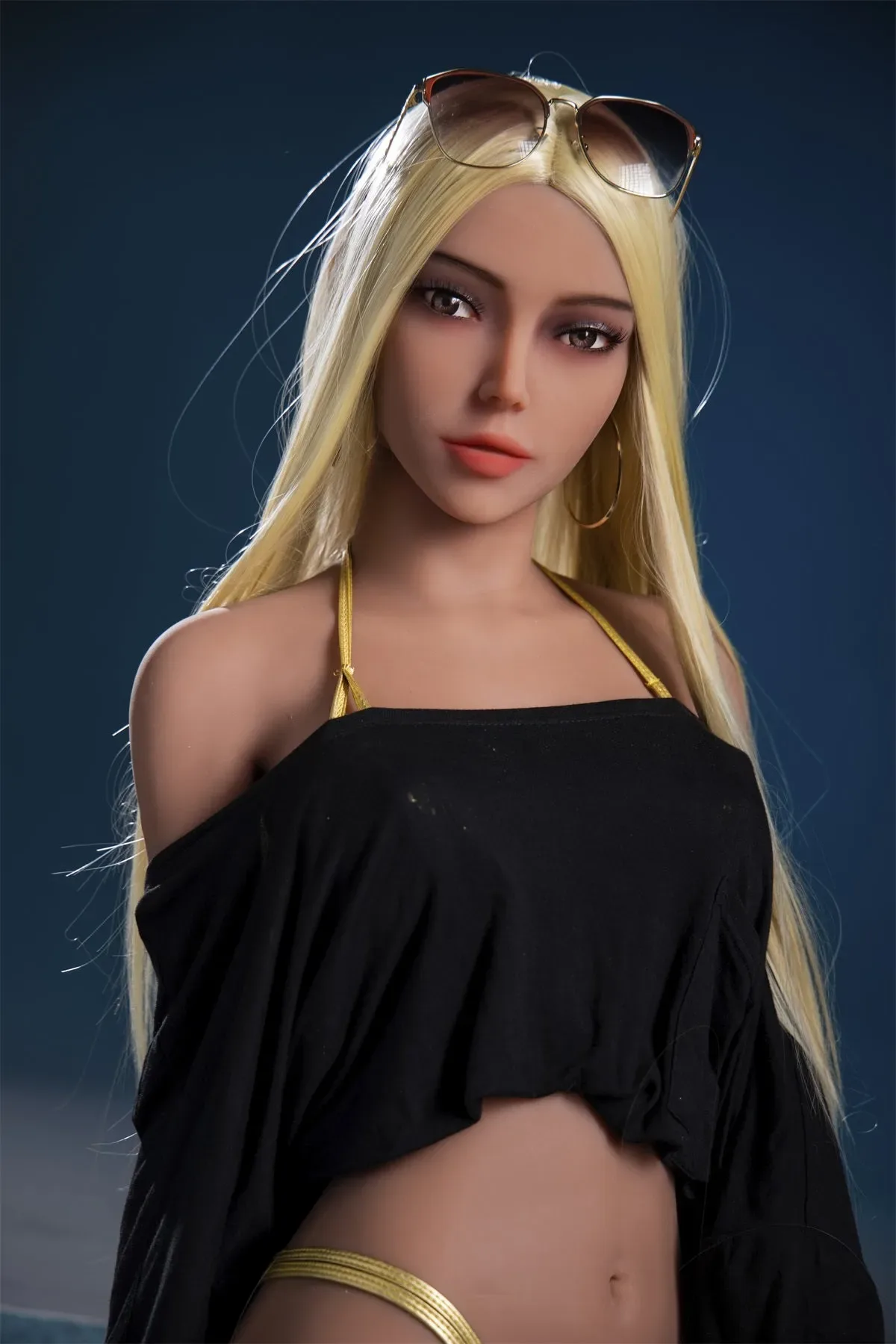 YOUQ | Indiana - 5ft3(161cm) Ultra Real-Feel Skin Sex Doll With Blonde Straight Hair view 1