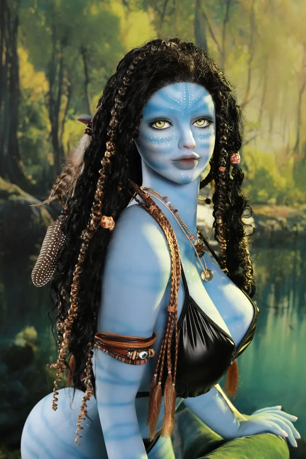 COSDOLL | Bleve - 165cm (5ft5) Blue Skin Beast style Realistic Sex Doll view 1