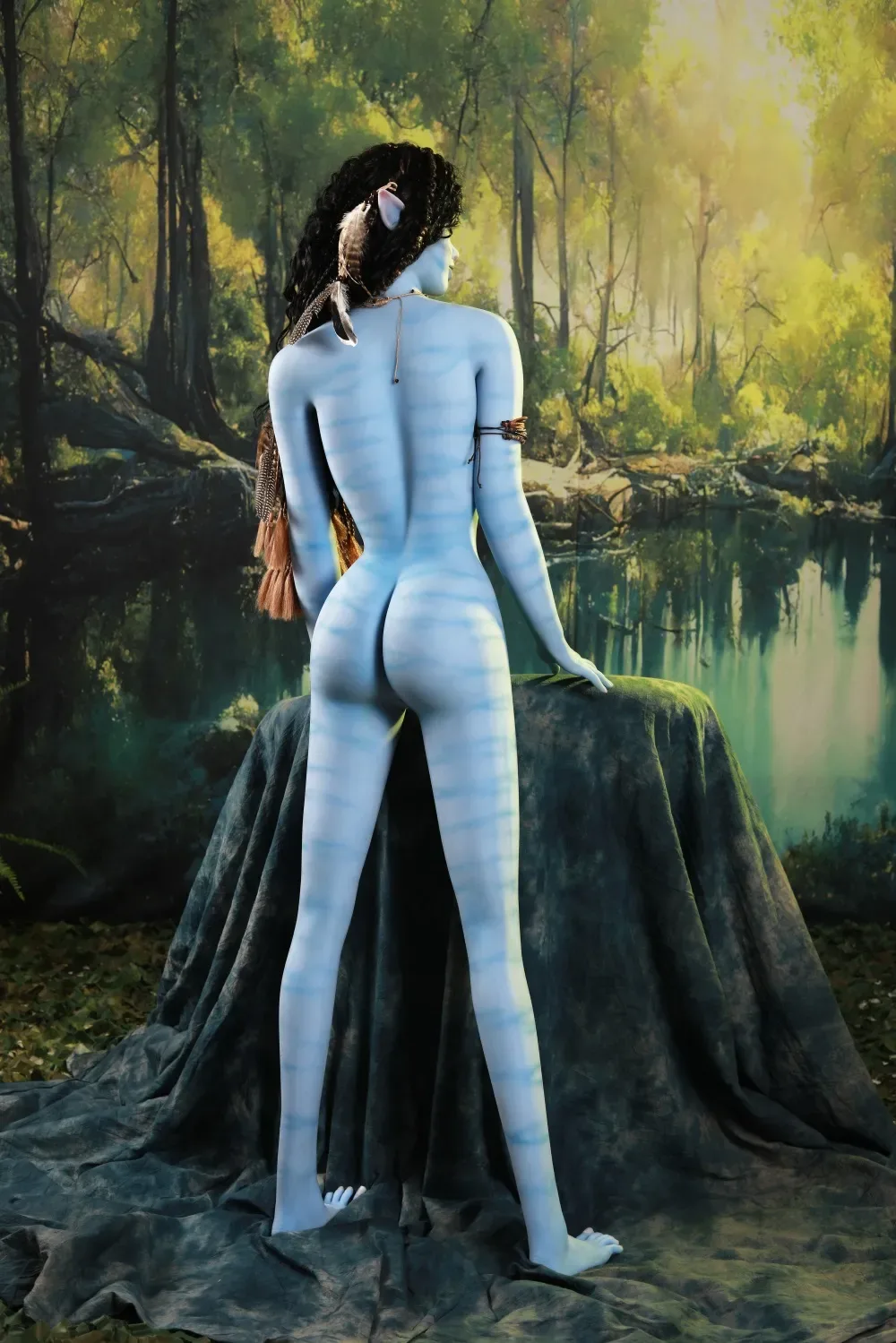 COSDOLL | Bleve - 165cm (5ft5) Blue Skin Beast style Realistic Sex Doll view 6