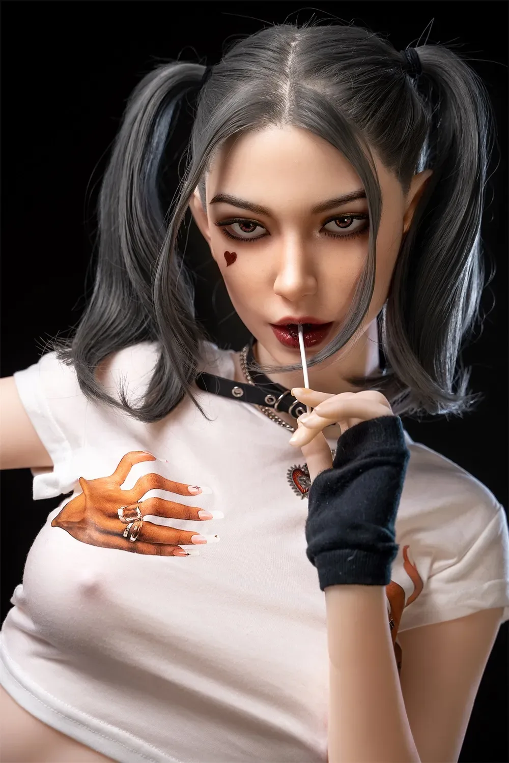 SY | Super Harleen - 5ft 8/173cm ROS Sex Doll With Blowjob E-Hips Sucking 3 In 1 (In Stock US) view 3