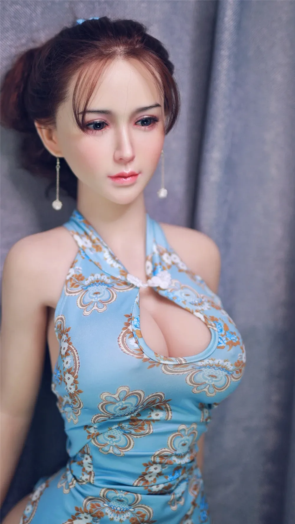 JY | Eartha-5ft 3/161cm Silicone Head Big Breasts Sex Doll view 8