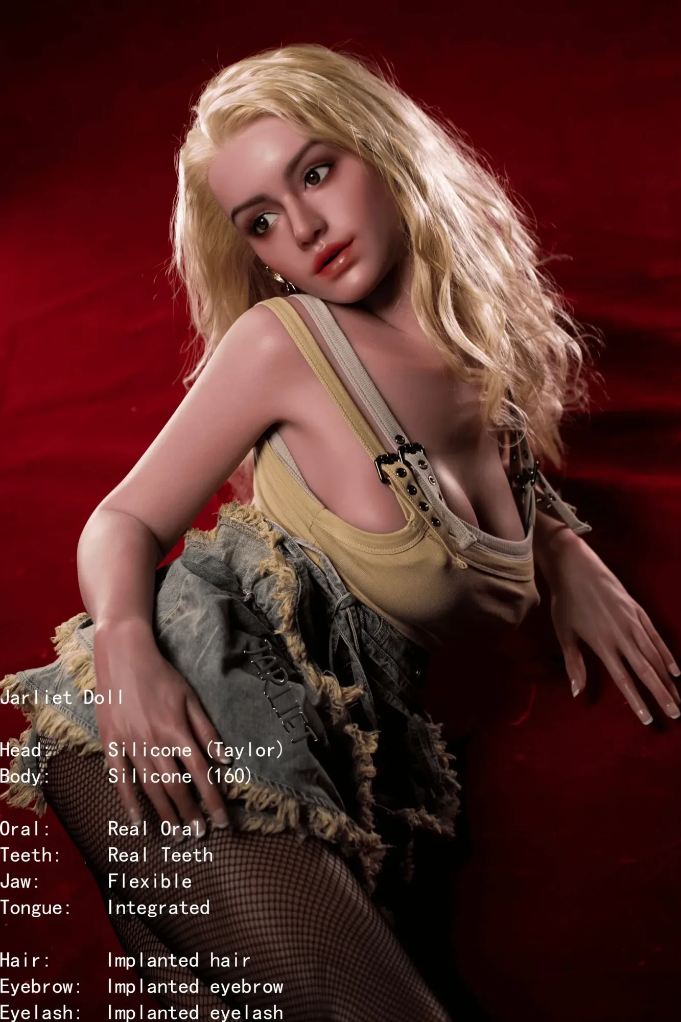 Jarliet | Taylor - 5ft 3/160cm ROS Head Full Silicone Sex Doll view 2