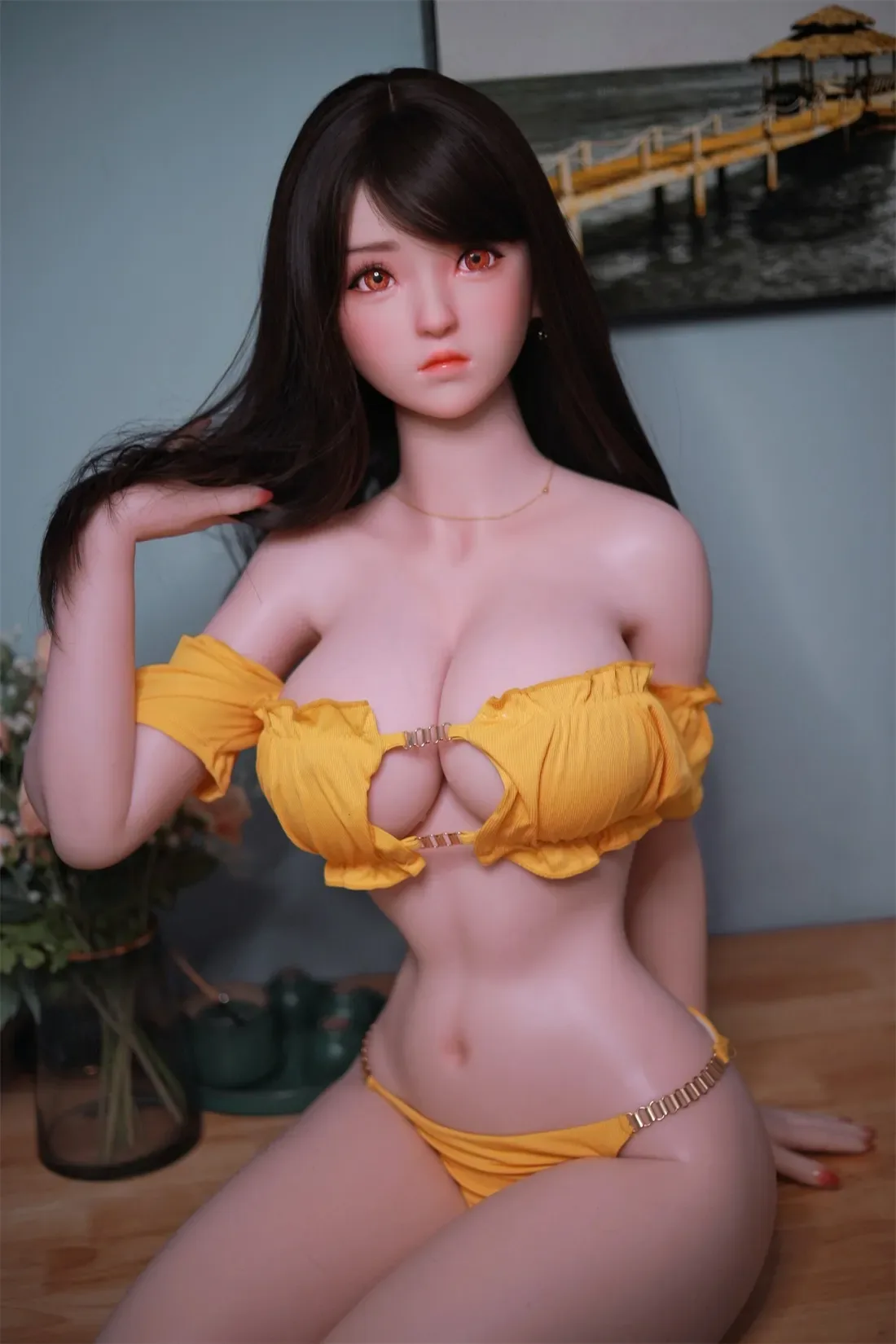JY | Linlin - 5ft 3/161cm Big Breasts Thin Waist Asia Silicone Sex Doll view 1