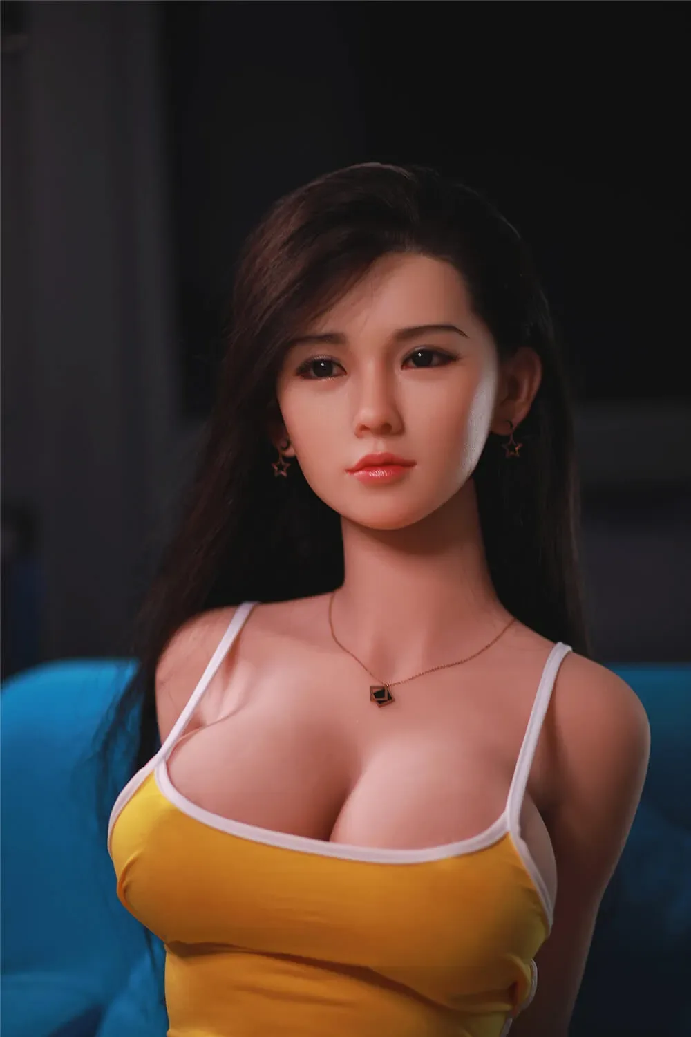 JY | Lamei-5ft 3/161cm Big Breasts Silicone Head Sex Doll view 7