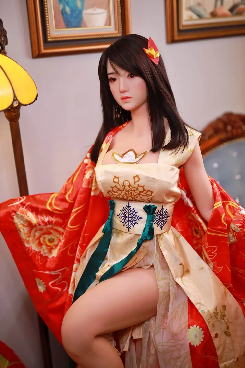 JY | JingJing-5ft 3/161cm Silicone Head Big Breasts Sex Doll view 4