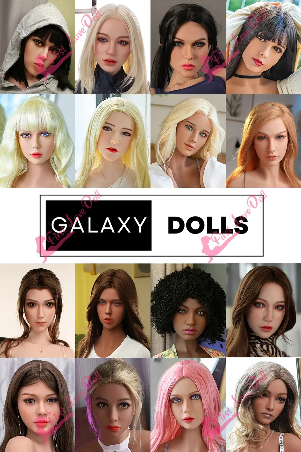 Galaxy Doll | TPE or Silicone Single Head - Sex Doll Head view 1