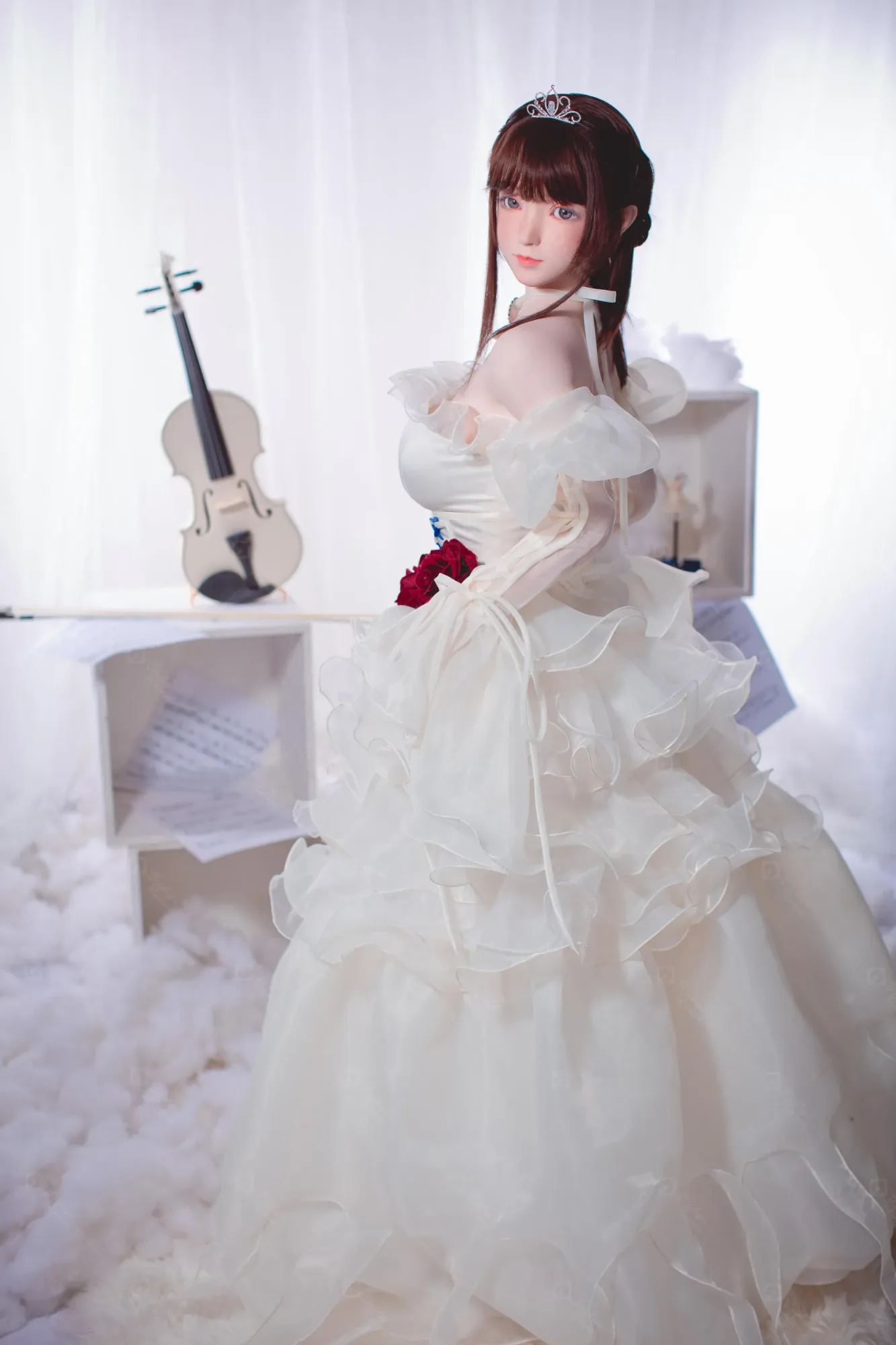 MZR JR | Yuki - 4Ft 10(148cm) Realistic Japanese Bride Silicone Sex Doll view 6