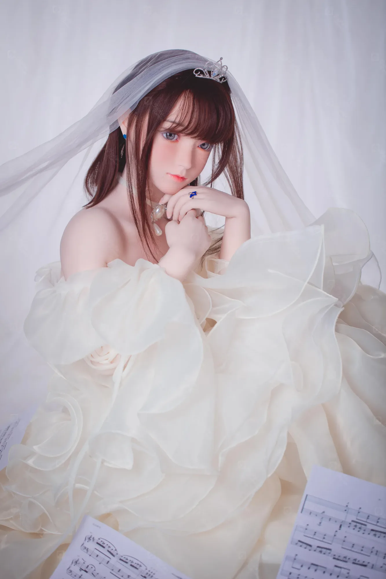 MZR JR | Yuki - 4Ft 10(148cm) Realistic Japanese Bride Silicone Sex Doll view 5