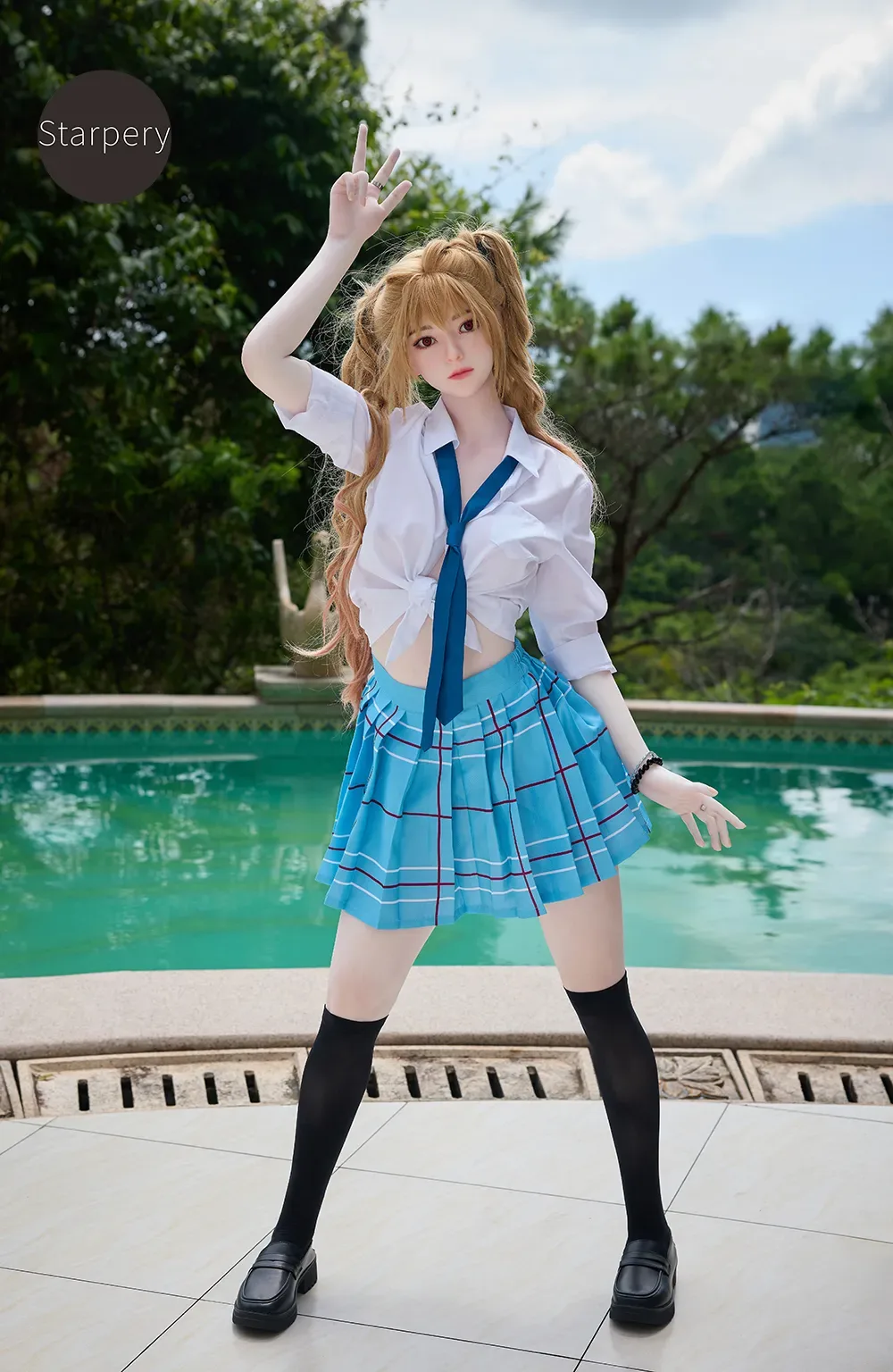 Starpery丨Asuka - 5ft 4/163cm C-Cup Cosplay Silicone Sex Doll view 8
