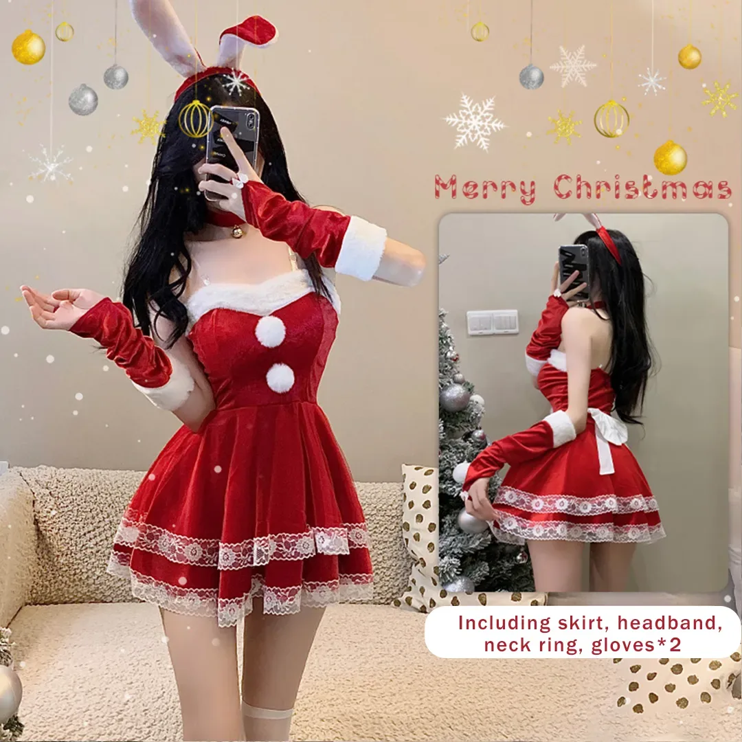 Bunny Girl Christmas Suit Christmas Dress view 2