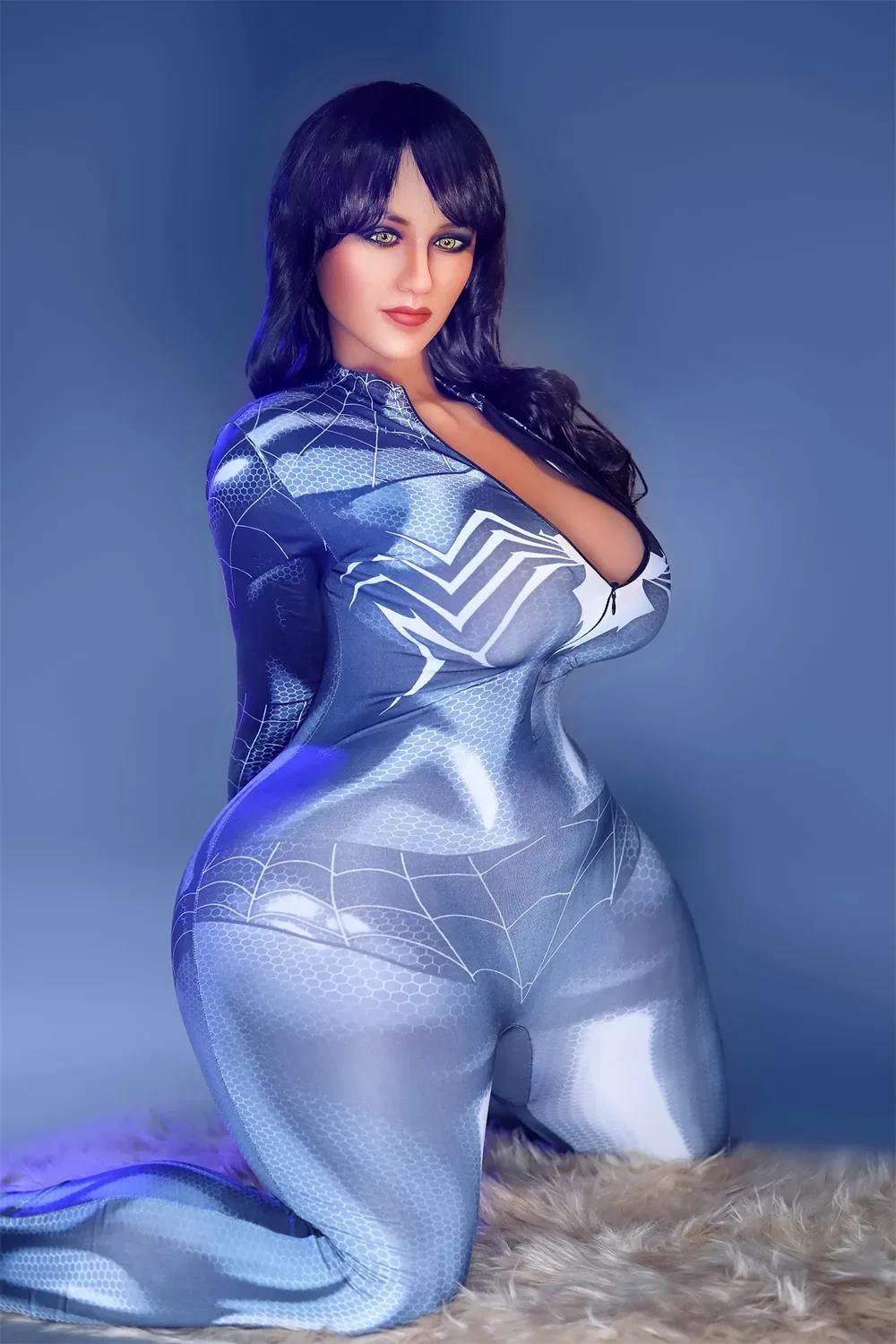 SY | Rolawre -  4ft 10 (148cm) Big Butt Chubby Sex Doll With Long Hair