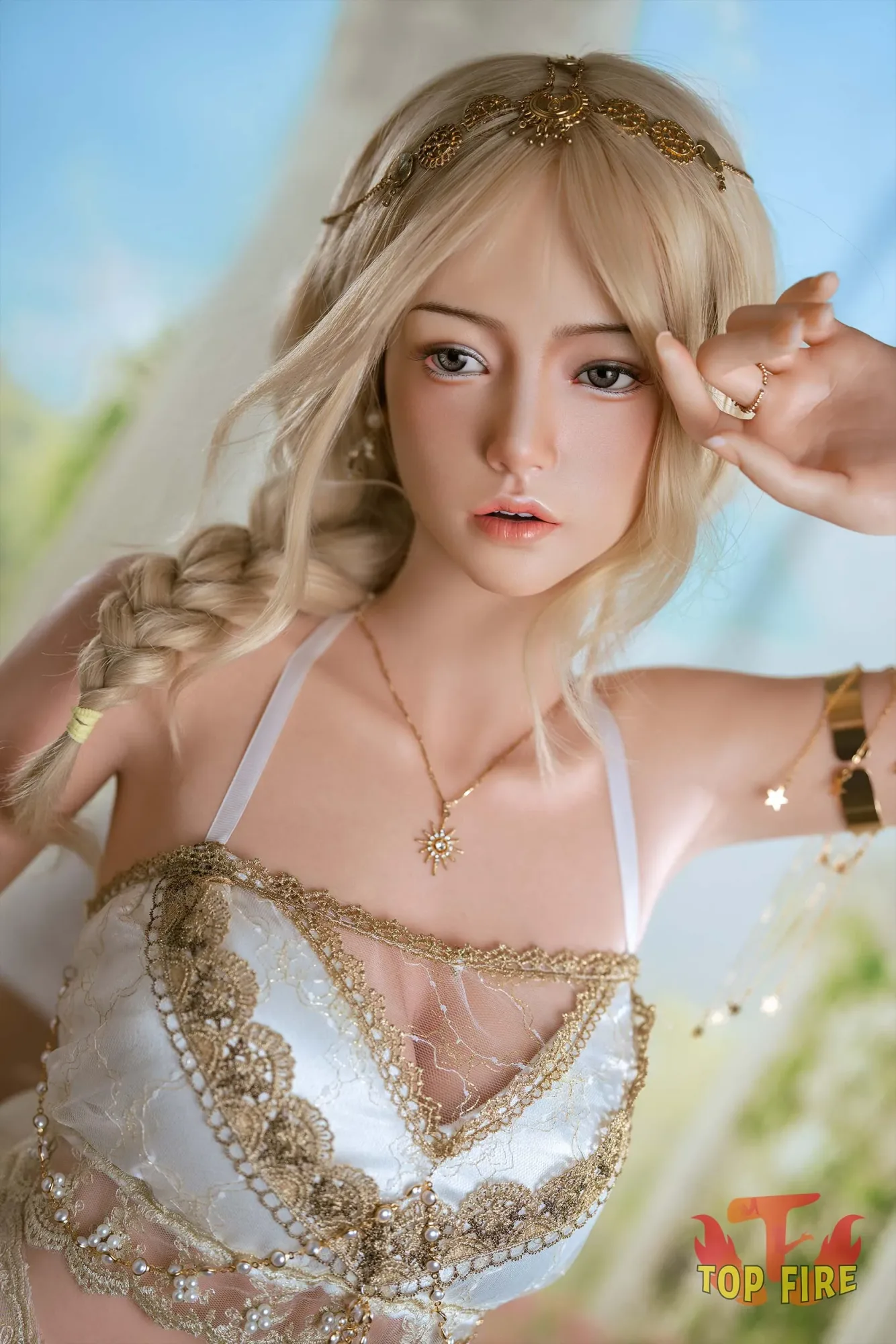 Top Fire | Victoria - 5ft 5/164cm Forest Fantasy Princess ROS Silicone Sex Doll view 4