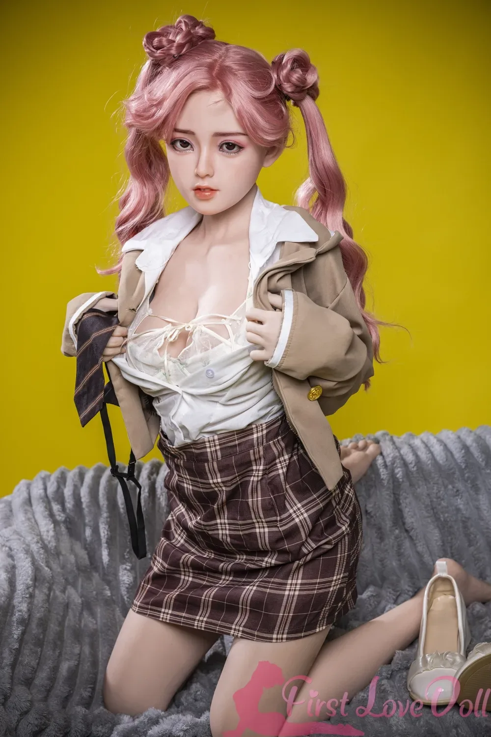 JX Doll | Xlan- 150cm/4ft11 Anime Lifelike Small Breast D-Cup Silicone/TPE Customized Sex Doll view 5