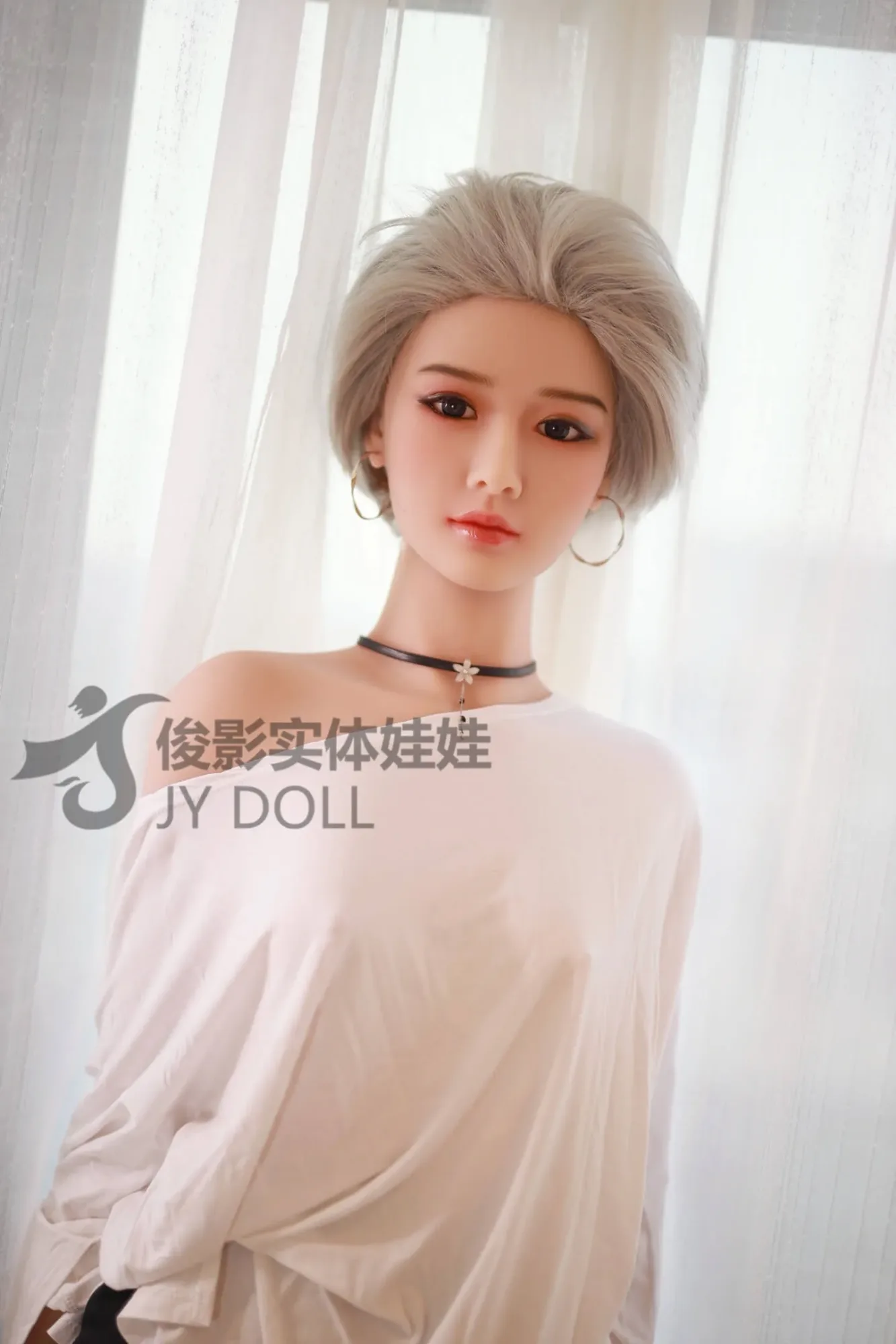 JY | Kiki-5ft 2/157cm Small Breasts Silicone Head Sex Doll view 8