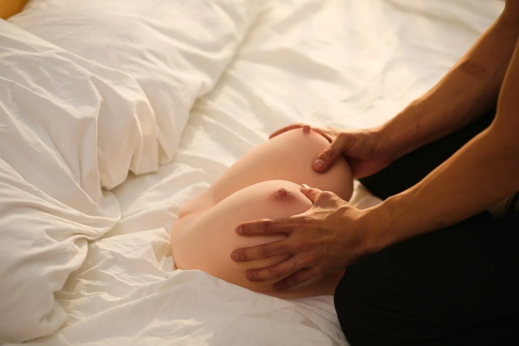Climax丨Silicone B-86 (Yellow) Breast Model view 6