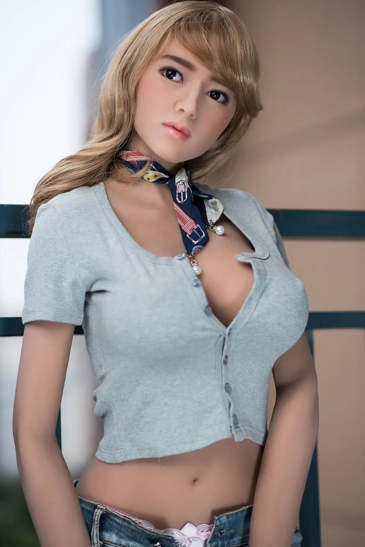 6YE | Abebi - 5ft5/165cm Big Boobs Asian Sex Doll view 1