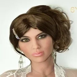 6YE Doll | Single Head - Realistic TPE Sex Doll Head view 8