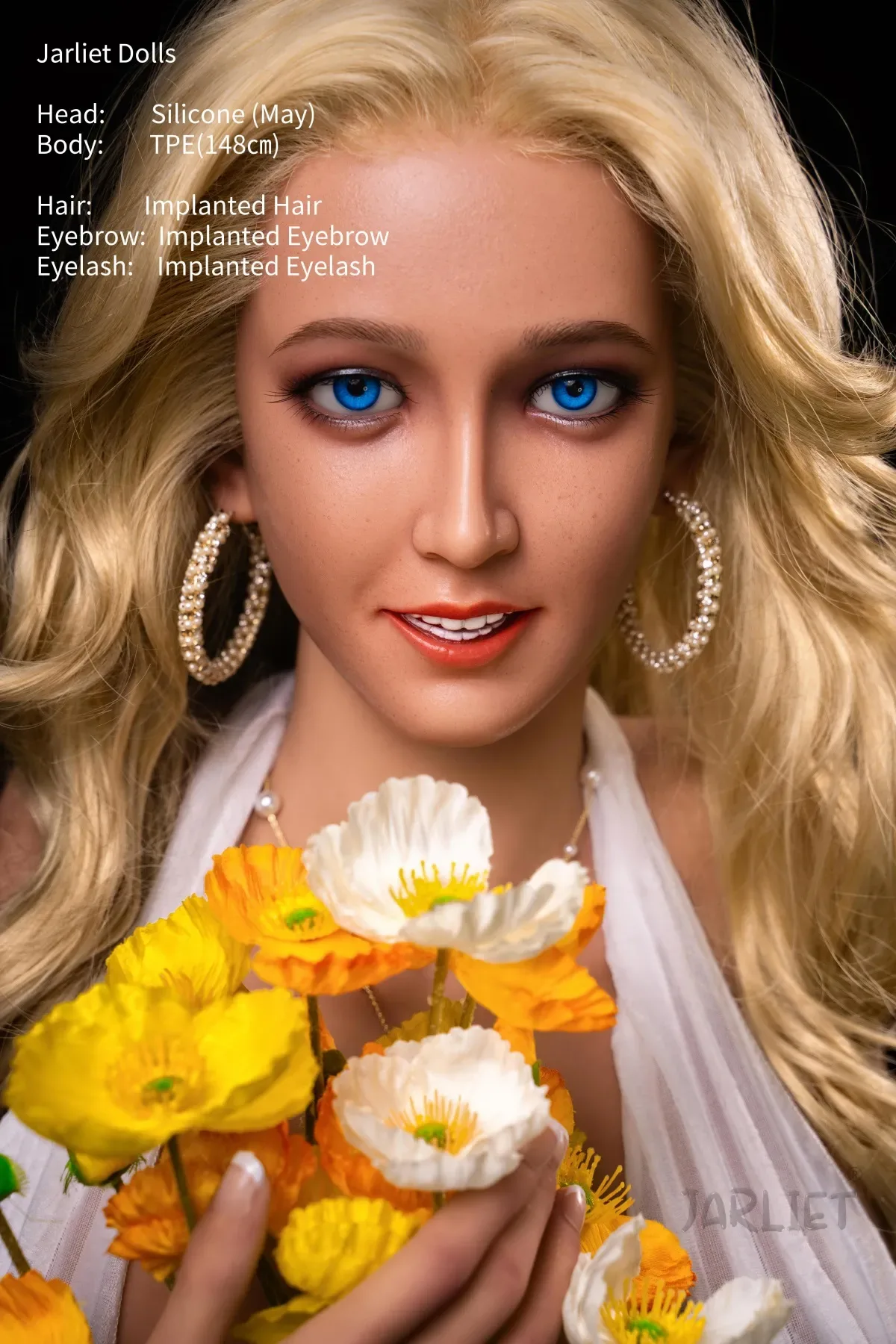 Jarliet | May -4ft 10/148cm Silicone head Sex Doll(In Stock US)