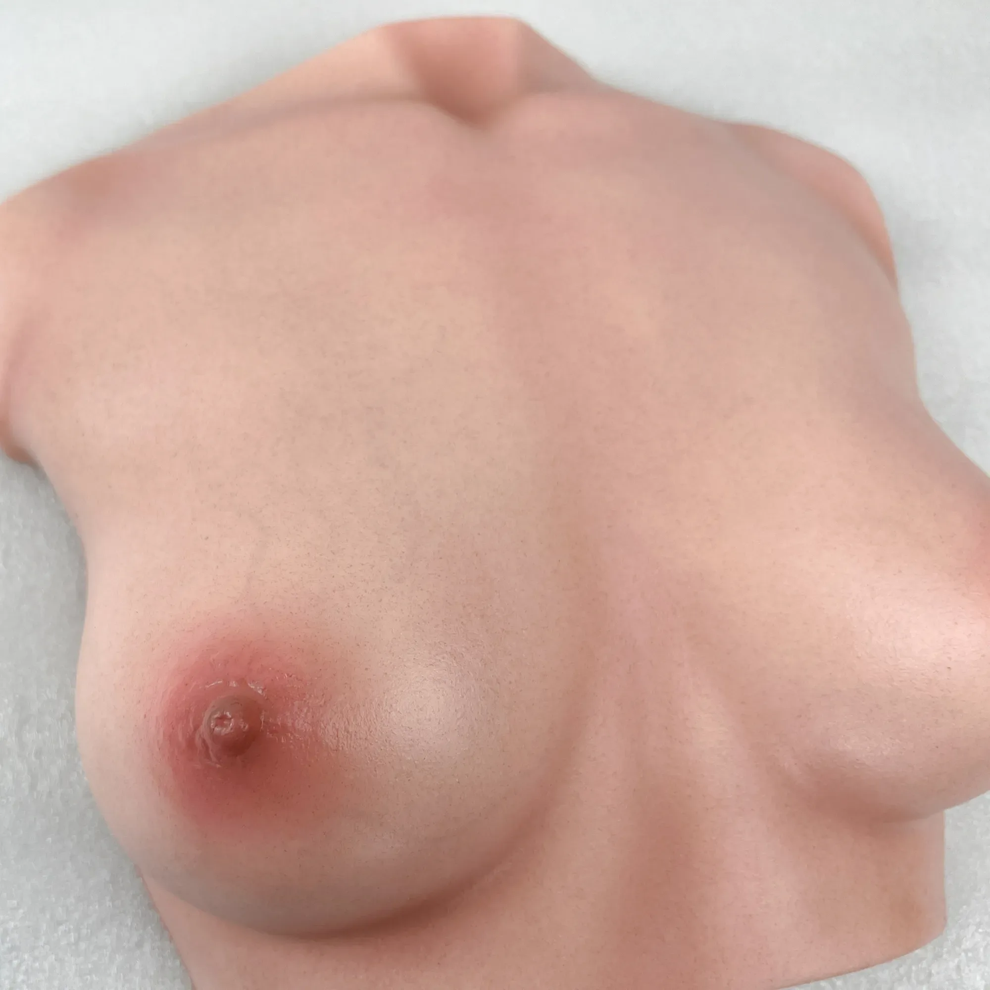 Climax丨Silicone B-61 (Cinnamon) Real-Life Breast Model view 2