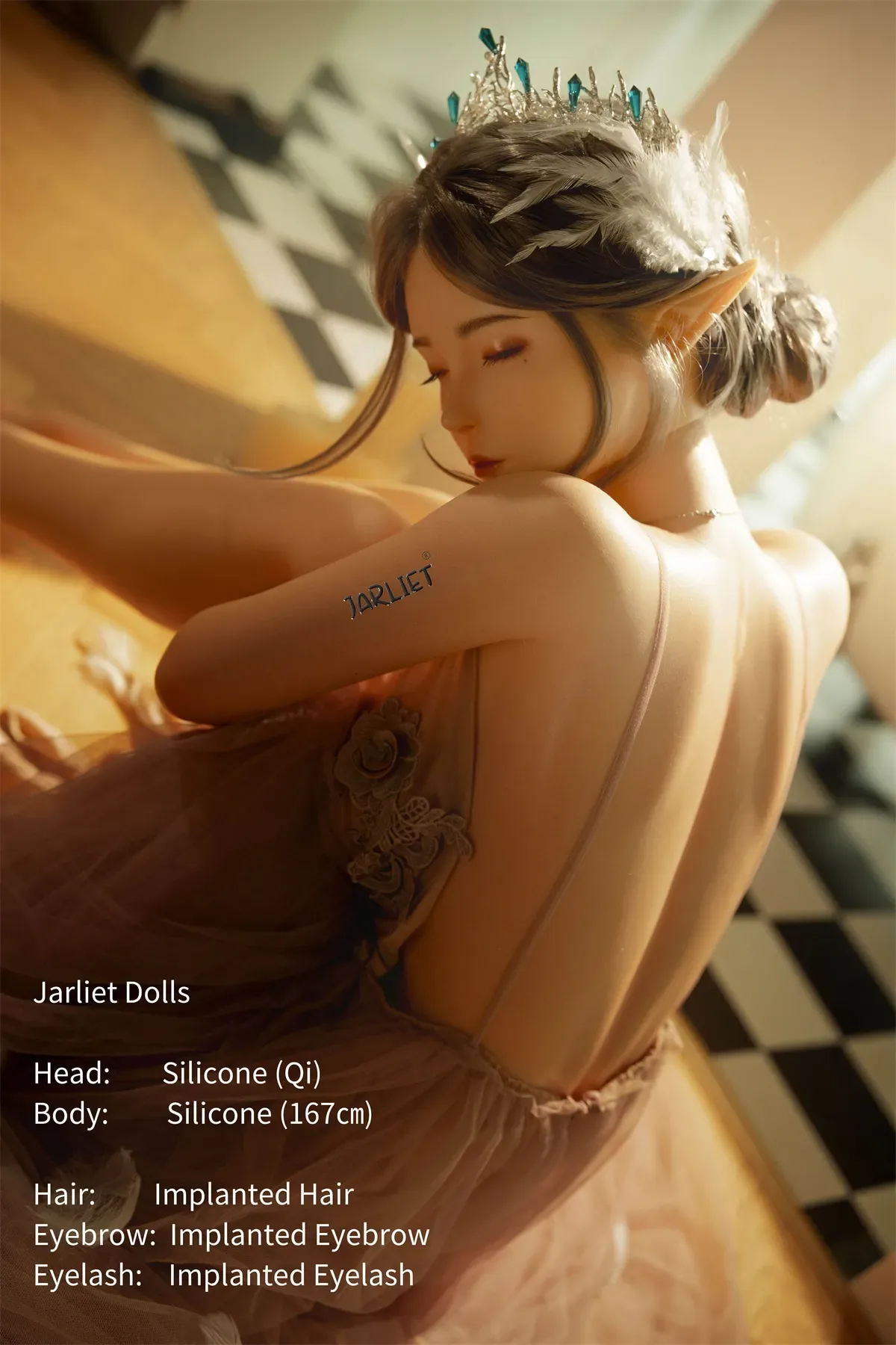 Jarliet丨Rihanae -5ft 5/167cm Genie Costume Silicone Sex Doll view 7