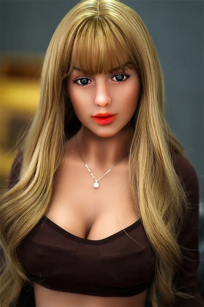 SY | Zendaya- 158cm (5ft2) Tiny Breast Sex Doll With Golden Curly Hair view 1