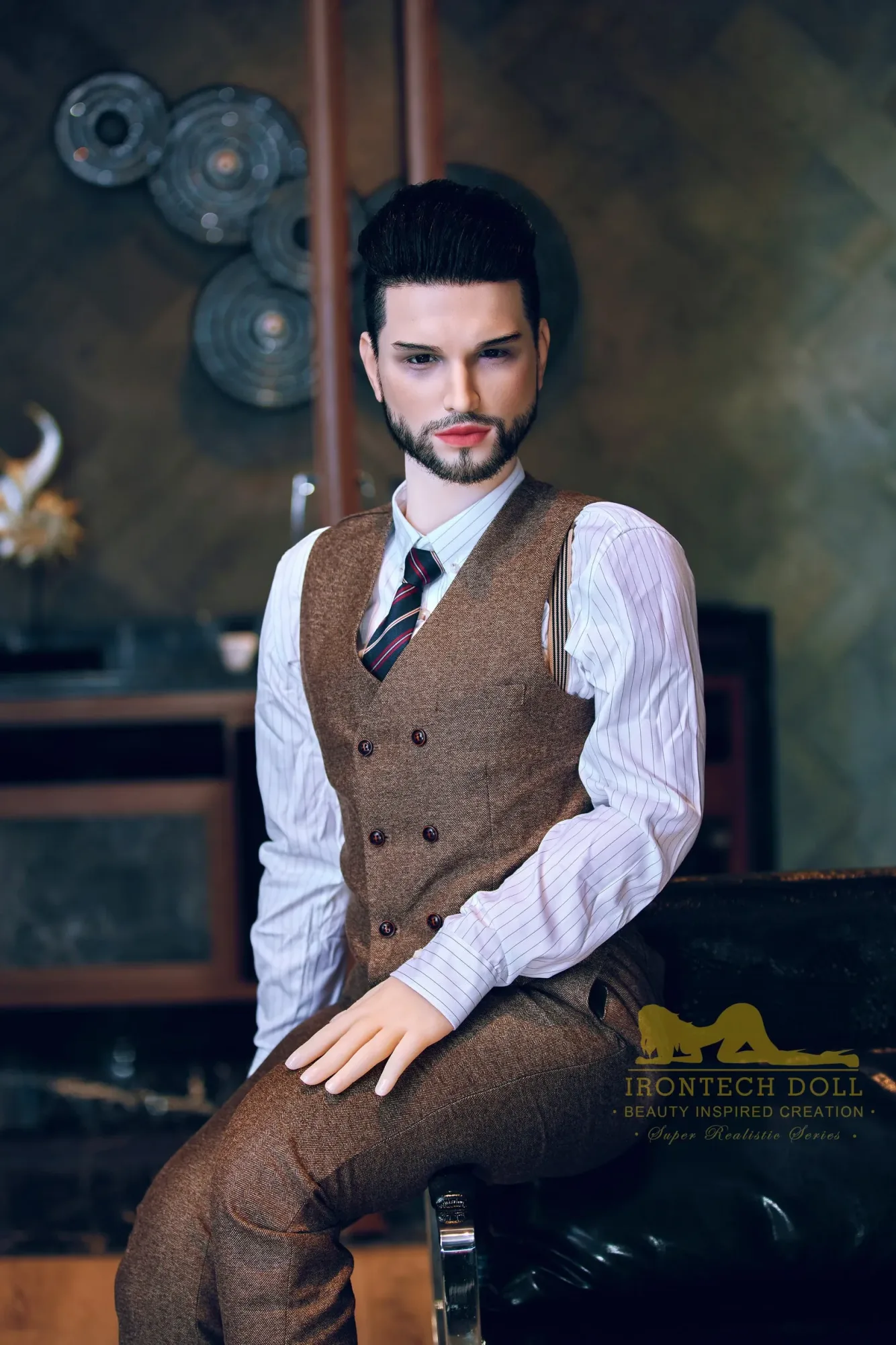 IronTech | Keith - 5Ft 4/162cm Male Sex Doll With Silicone Head view 2