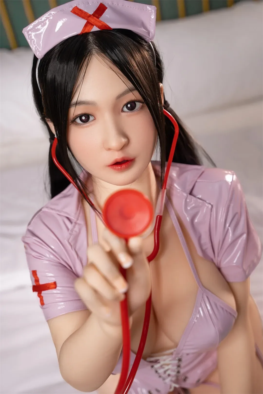 Orange In丨Zona -5ft 3/160cm Movable Jaw Silicone Sex Doll view 8