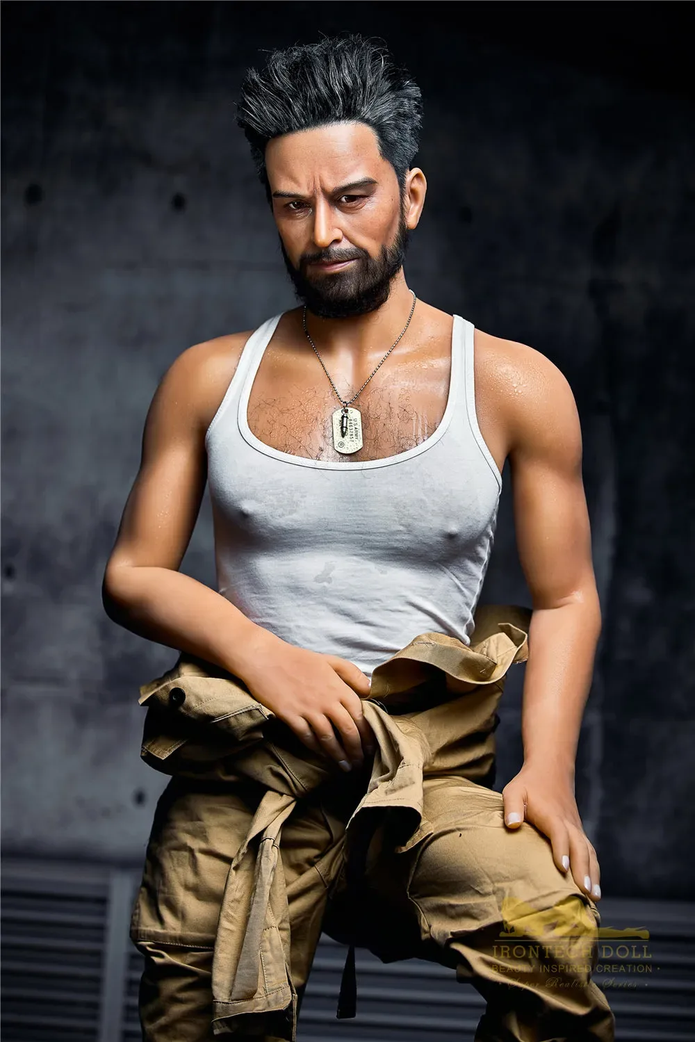 IronTech Male Doll 175cm. (5'9") Silicone Head #M2 view 7