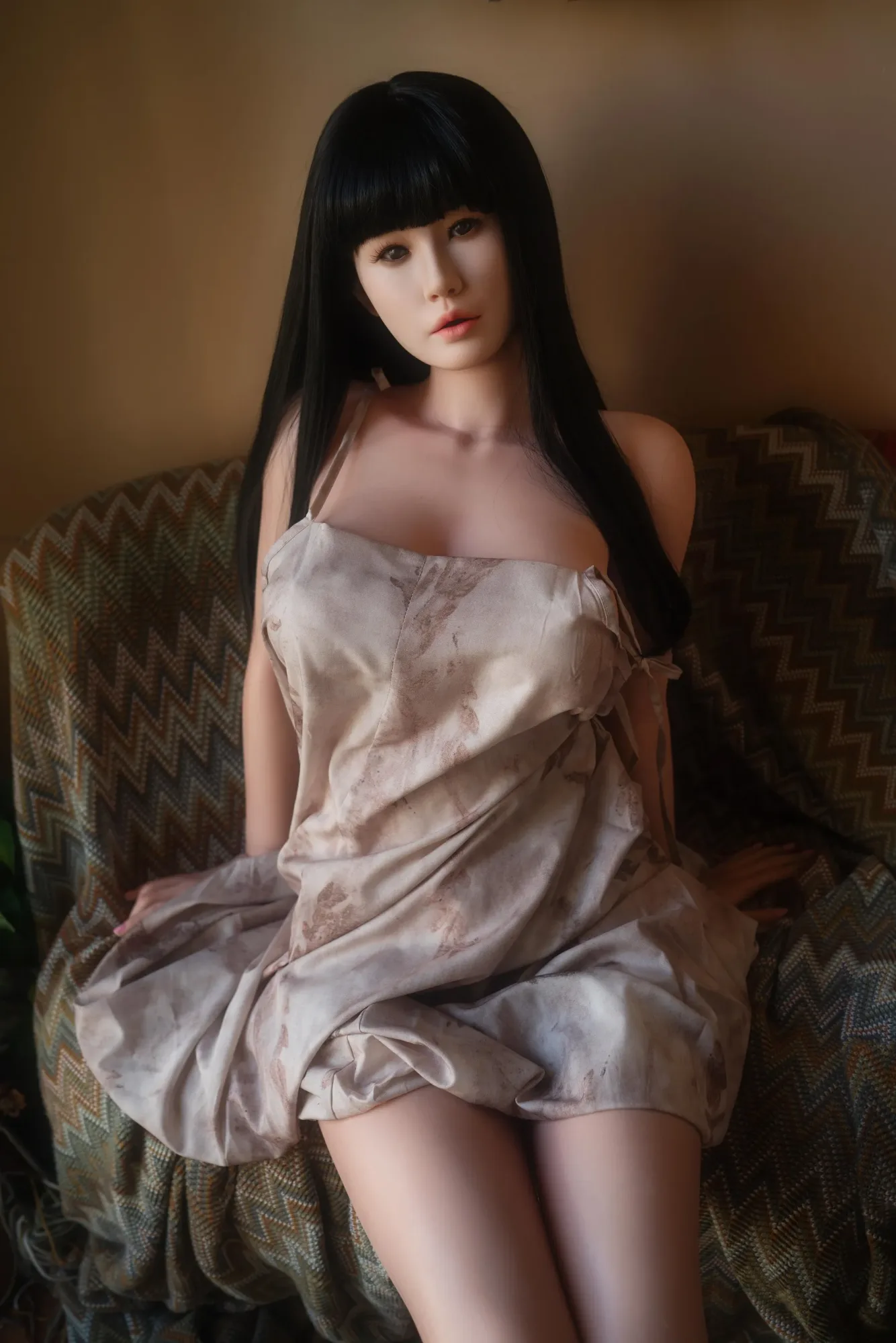 Top Fire | Marida - Ultra Light 5ft 1/158cm D-cup Movable Jaw ROS Silicone Sex Doll