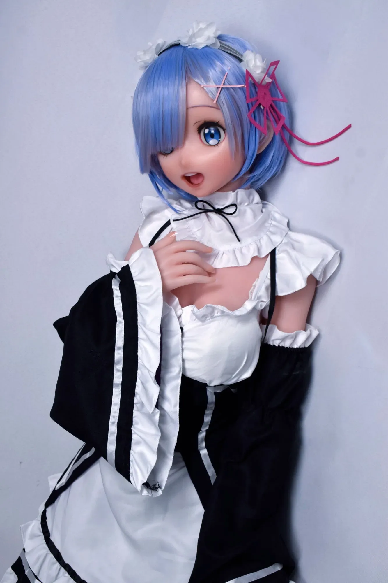 Elsa Babe | Rem - 4ft10 / 148cm Maid-Style Silicone Anime Sex Doll view 8