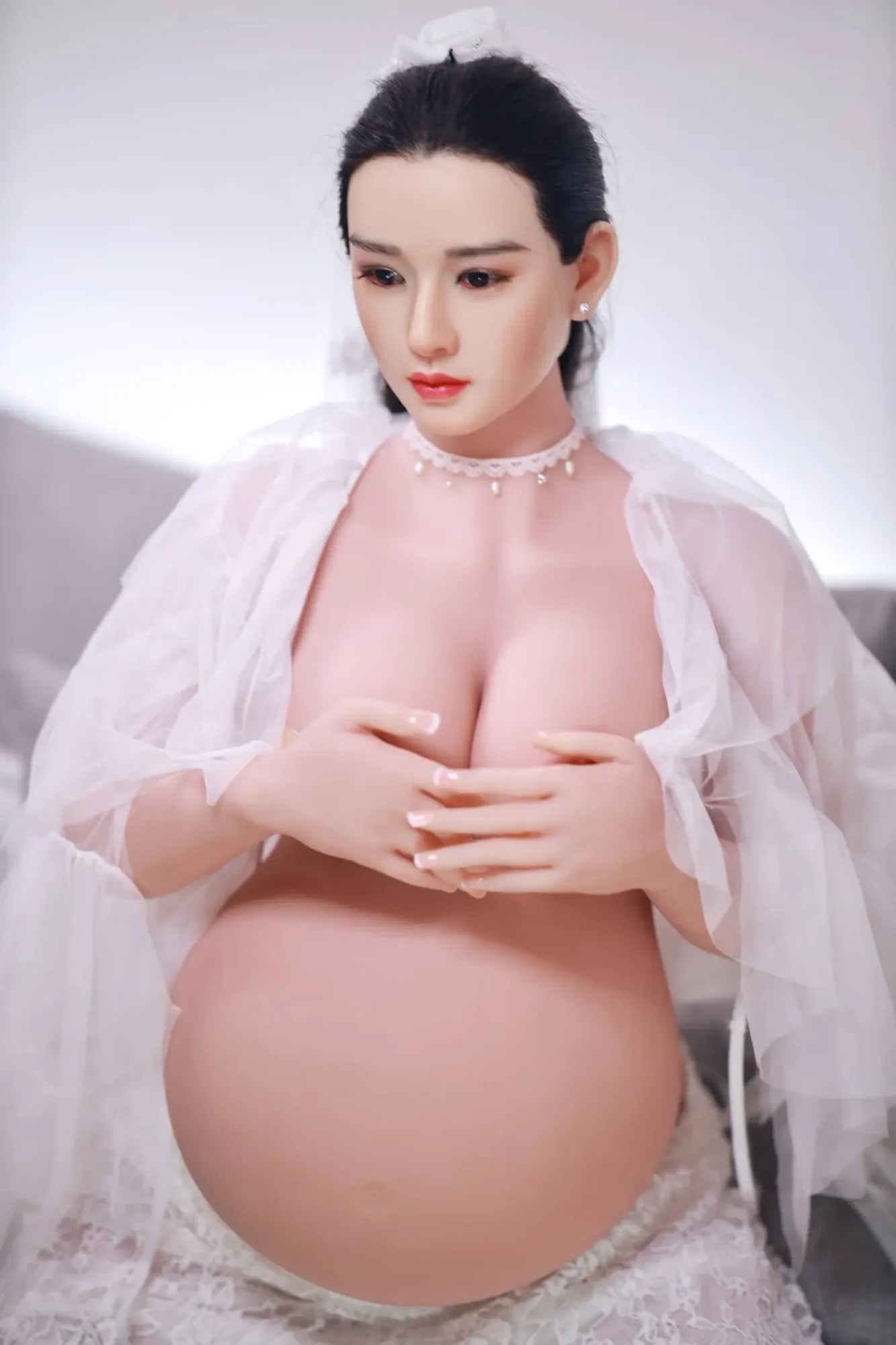 JY | Farre-5ft 3/160cm Big Breasts Pregnant Sex Doll