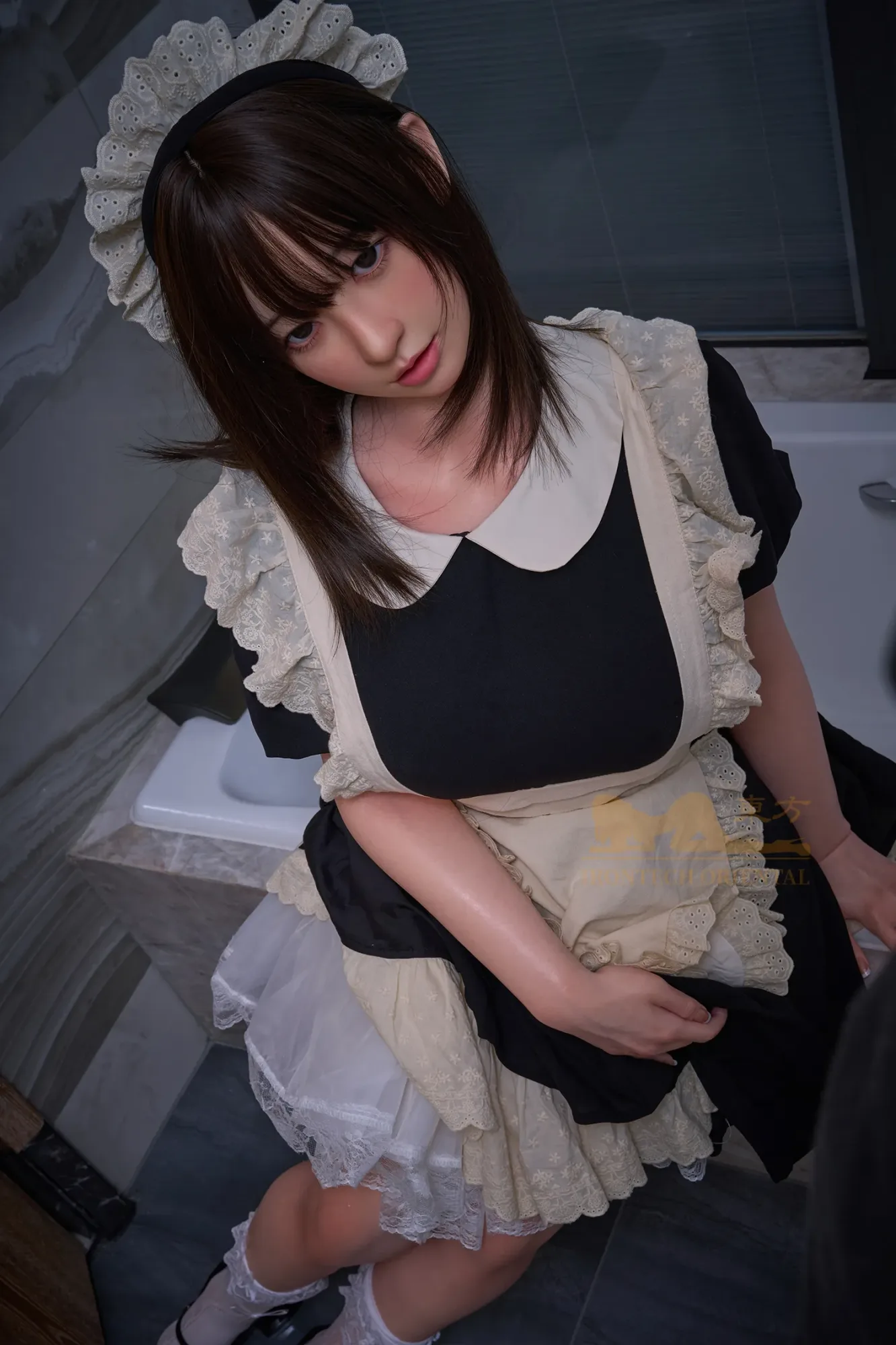 Irontech | Yui - 5ft 2/158Tcm ROS Japanese Maid Silicone Sex Doll view 4