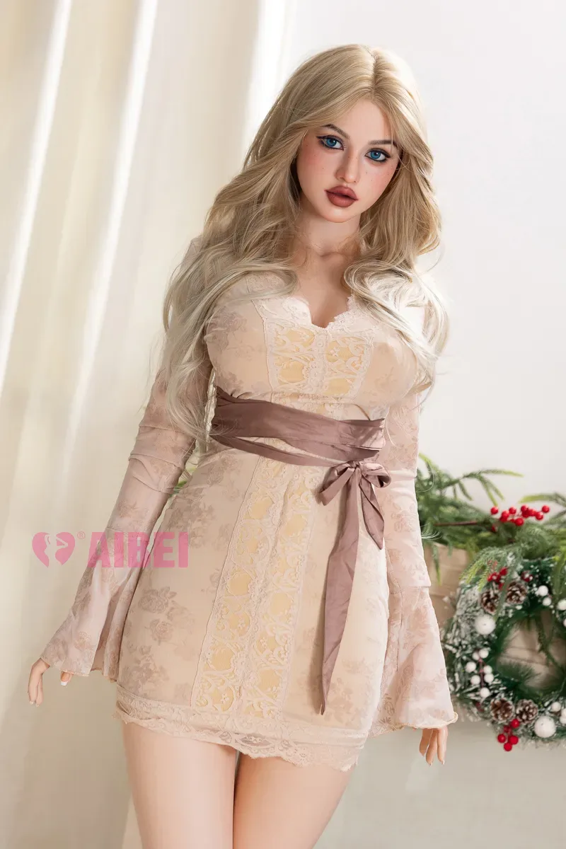 AIBEI | Grace -5ft 6/167cm E-Cup ROS Head Blonde Silicone Sex Doll, AB26 view 6