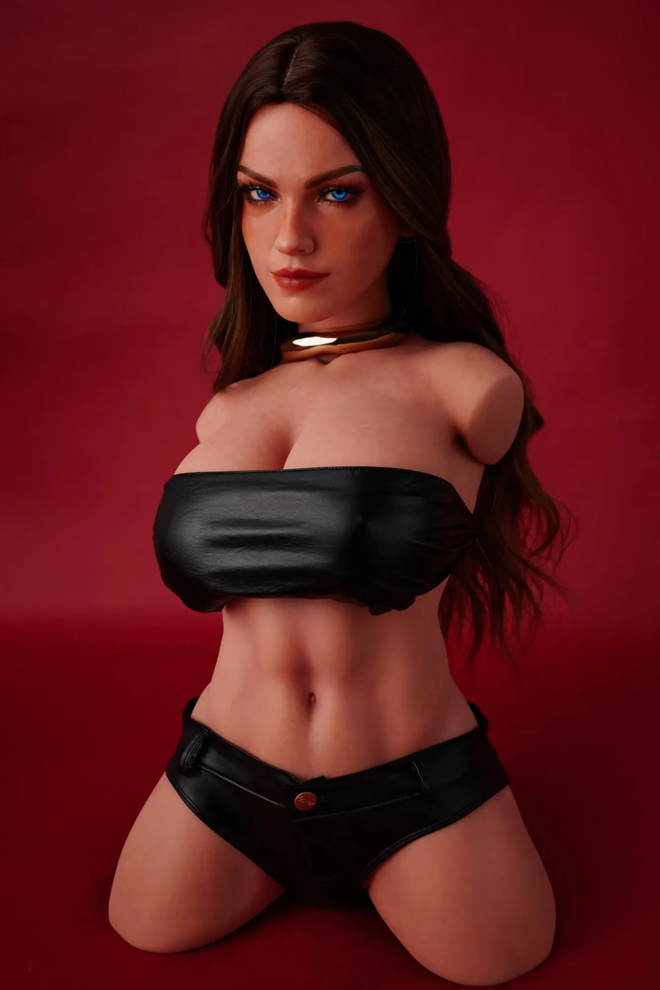 Climax Doll | 2ft 7/80cm F-Cup Ultra-Light Silicone Sex Torso With Abs