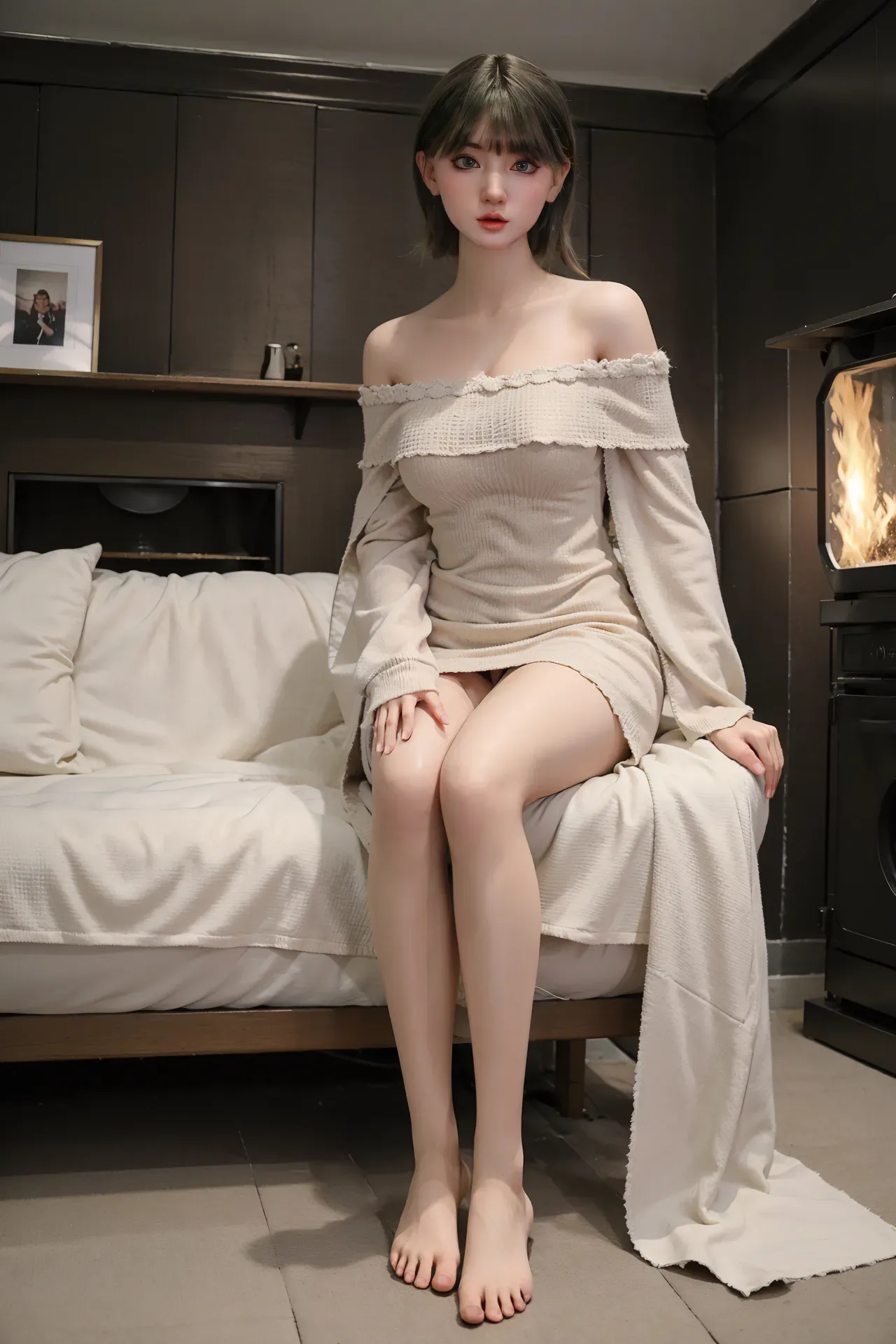 YOUQ | White - 159cm(5ft3) Japanese Lifelike Medium Breast ROS Silicone Sex Doll view 6