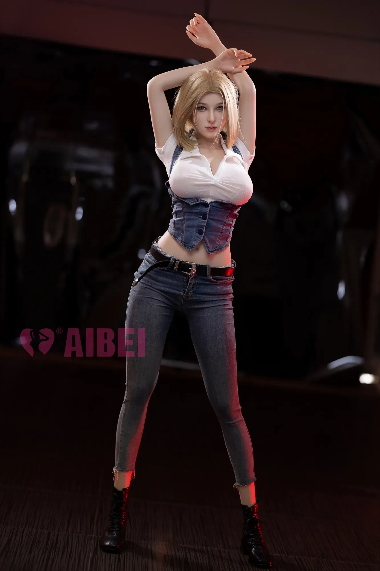 AIBEI | Scarlett - 167cm/5ft6 E Cup Blonde Silicone Sex Doll(In Stock US) view 8