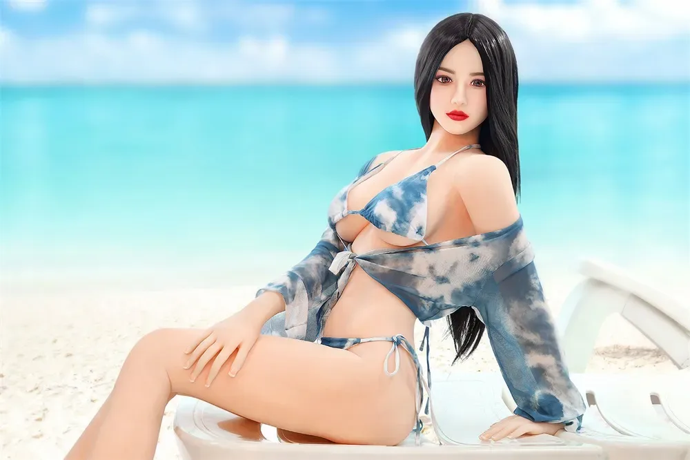 SY | Christine - 166cm (5ft6) Pure Life-Like Sex Doll With Black Long Straight Hair view 5